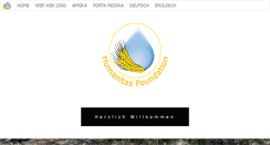 Desktop Screenshot of humanitasfoundation.com